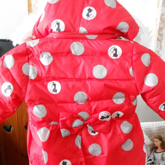 INFANT SIZE 90 SNOWSUIT WITH CATS-2 PIECE-MnZu BRAND-SIZE 90 (18-24 MO) NWT - Picture 5 of 8